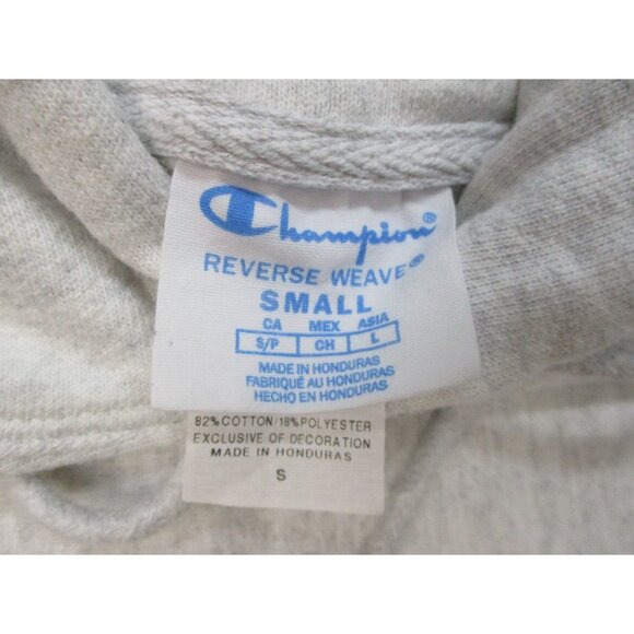 Champion Women's Reverse Weave Hoodie Womens Small Sweatshirt Embroidered Heavy - Picture 6 of 8